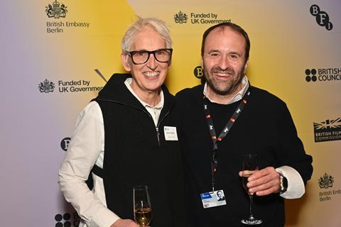 Briony Hanson (British Council) and Nicolai Schumann (Director) copy 2